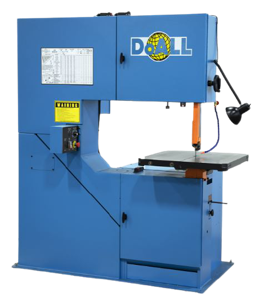doall vertical contour bandsaw picture